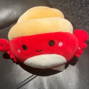 Squishmallow red crab